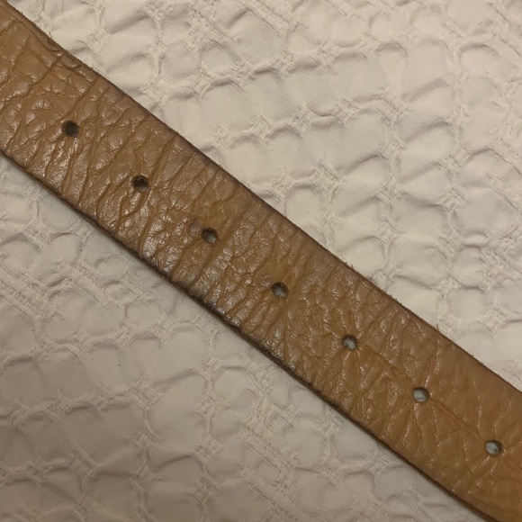 Full Grain Tan Leather Belt - Picture 8 of 10